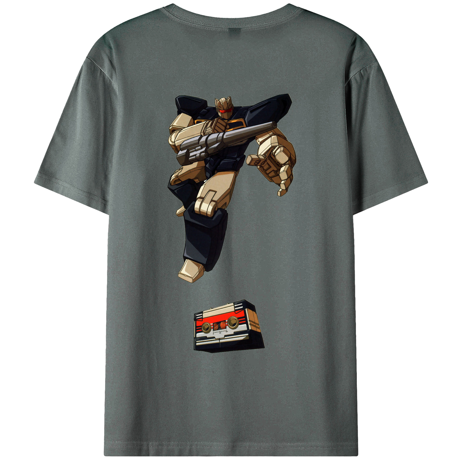 （画像用）  綿100％ メンズ半袖Tシャツ（バックプリント） 通気性